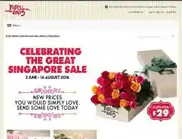 Roses Only Singapore 折扣碼